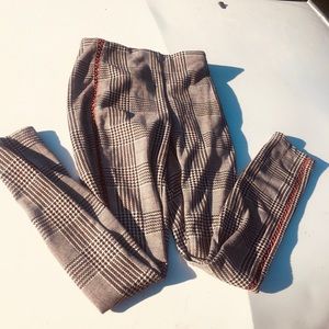 Striped winter leggings !